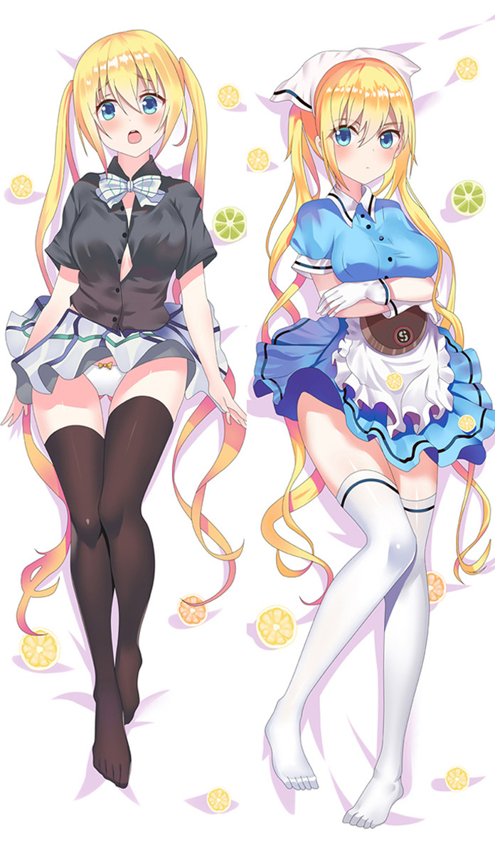 Kaho Hinata (Blend S) Dakimakura Body Pillow Cover