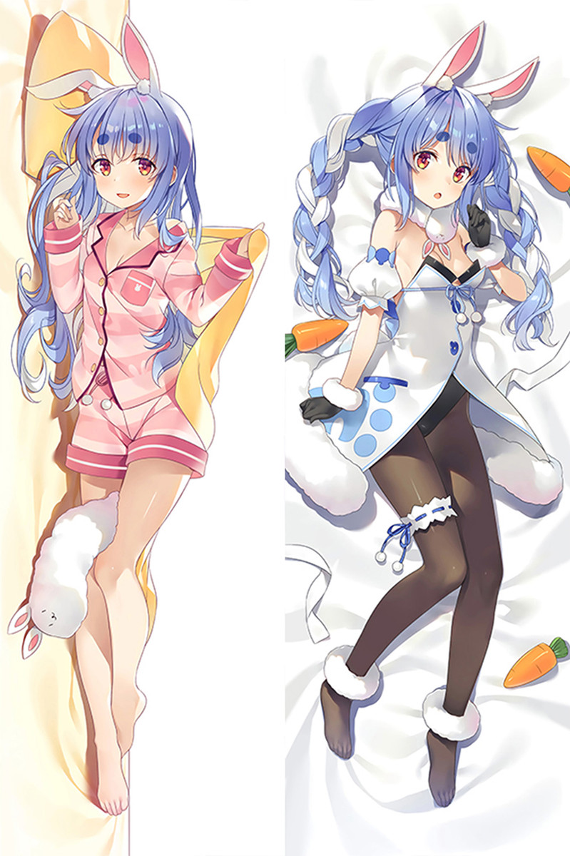Usada Pekora (Vtuber) Fodera per Dakimakura Cuscino Anime