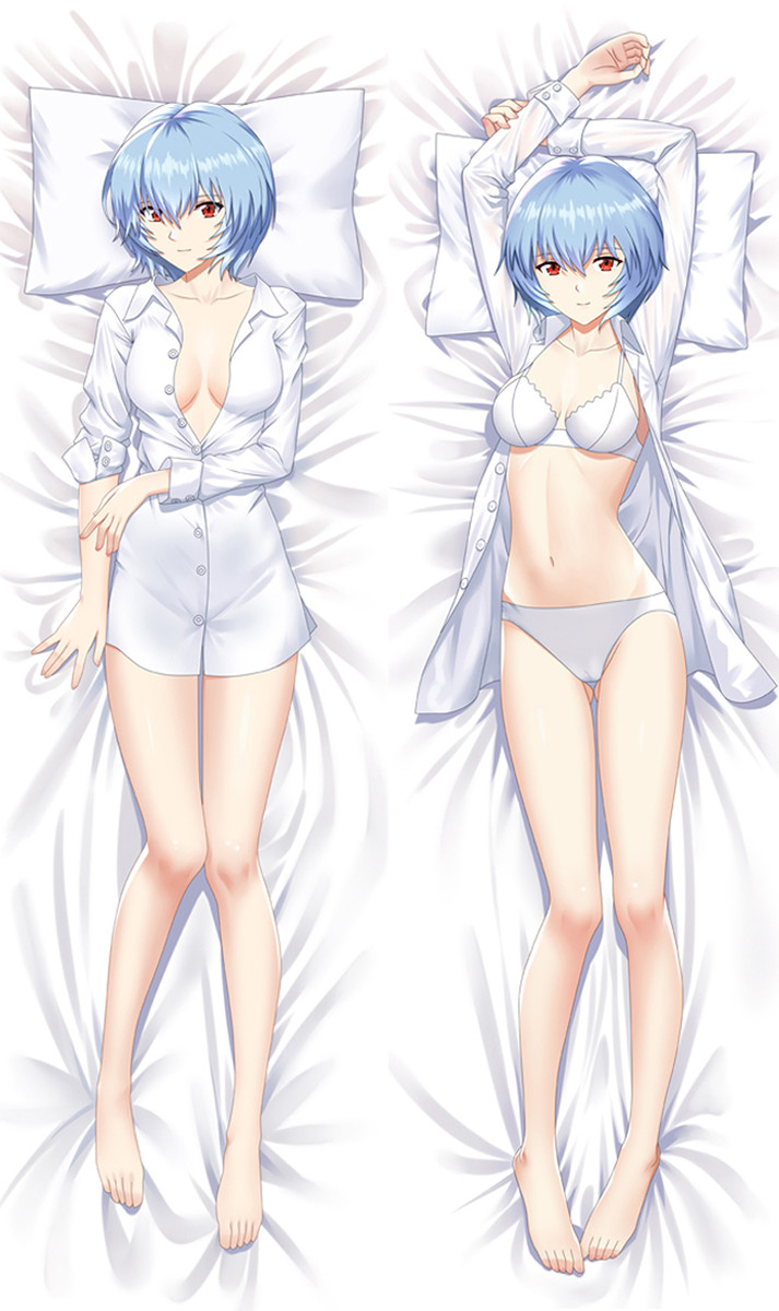 Rei Ayanami Dakimakura Body Pillow Cover
