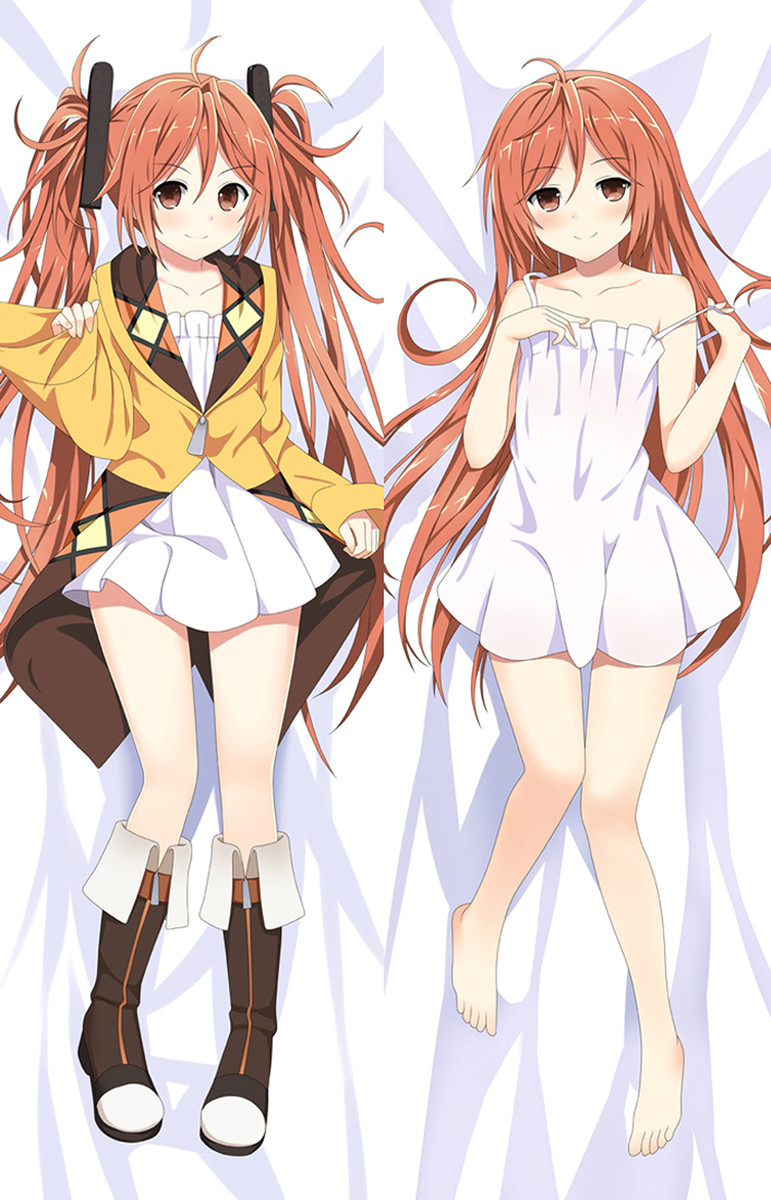 Enju Aihara (Black Bullet) Dakimakura Body Pillow Cover