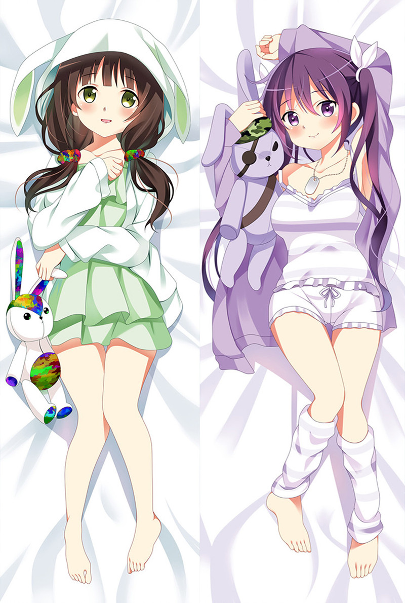Rize Tedeza (Is the Order a Rabbit) Dakimakura Body Pillow Cover