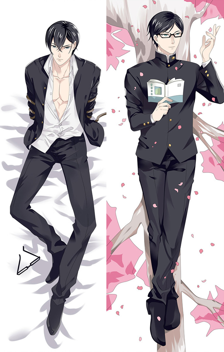 Sakamoto Dakimakura Body Pillow Cover
