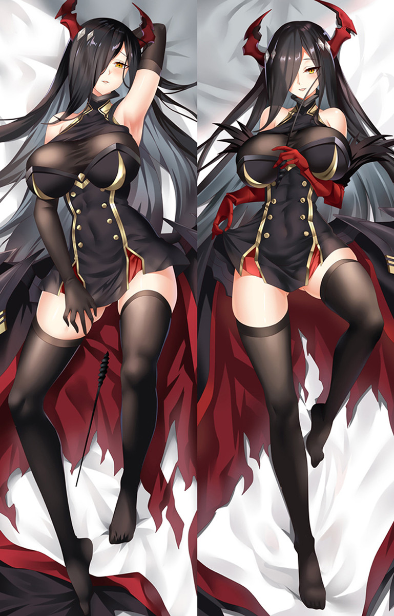 Funda de almohada corporal Dakimakura de Friedrich der Grosse (Azur Lane)
