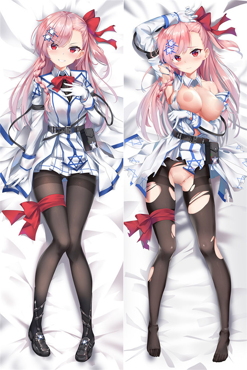 Funda de almohada corporal Dakimakura de Negev (Girls Frontline) 18+ NSFW