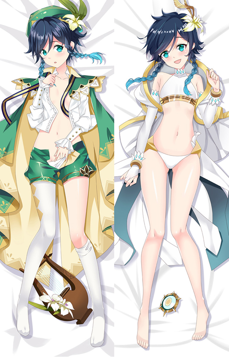 Body Pillow  Dakimakura Venti Genshin Impact)