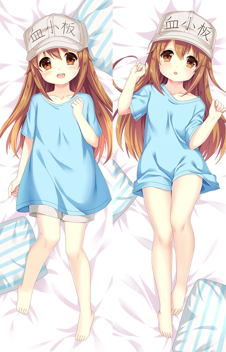 Platelet (Cells at Work) Dakimakura Body Pillow Cover
