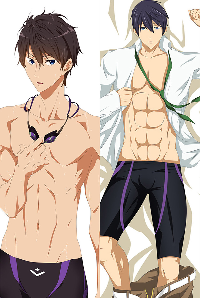 Nanase (Free!) Dakimakura Body Pillow Cover