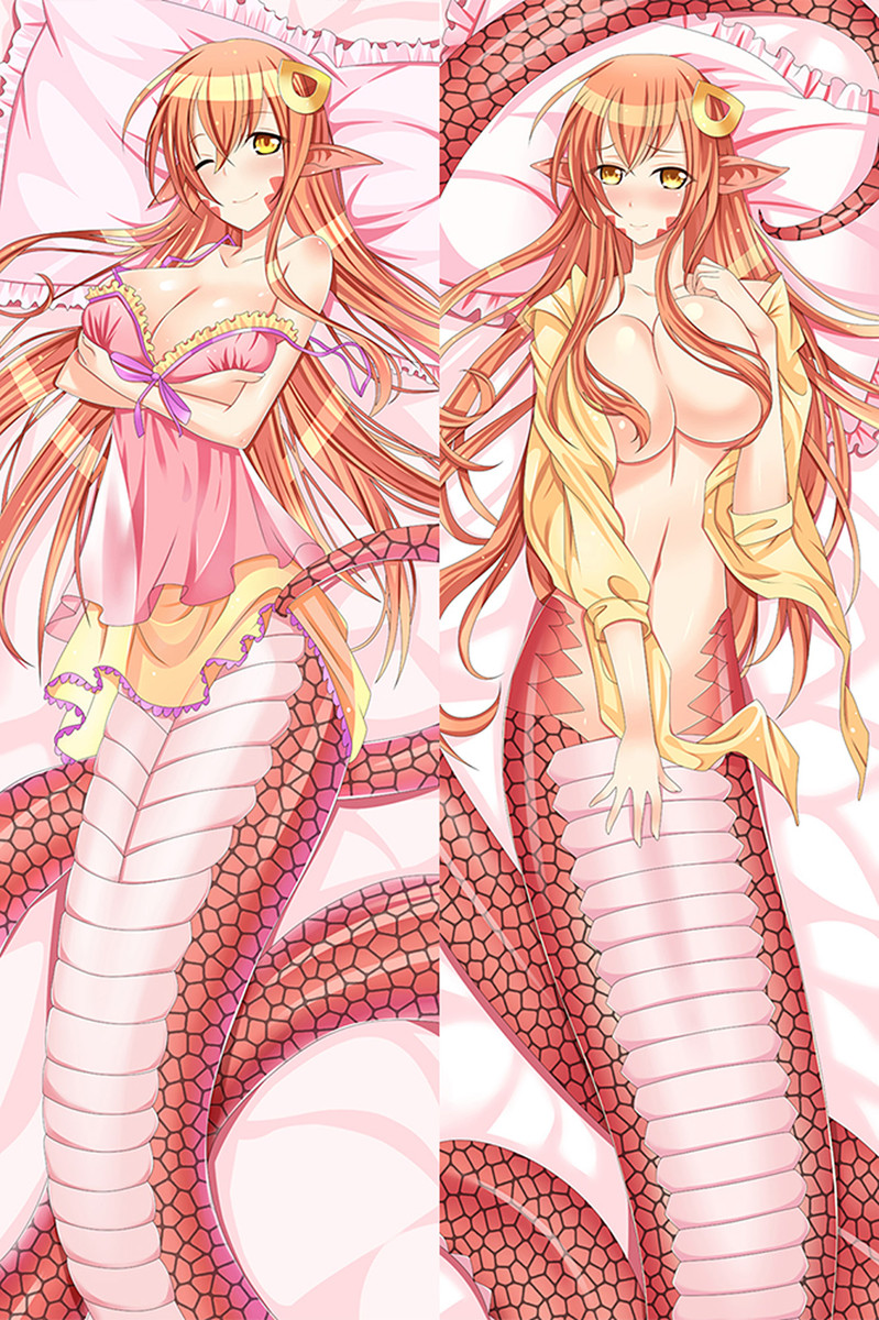 Funda de almohada corporal Dakimakura de Miia (Monster Musume)