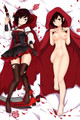 Ruby Rose 18+ NSFW Dakimakura Body Pillow hoes Ongecensureerd