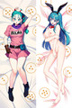 Bulma 18+ NSFW Dakimakura Housse de Coussin Corporel Non Censurée