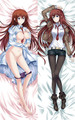 Makise Kurisu 18+ NSFW Dakimakura Body Pillow hoes