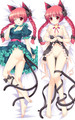 Rin Kaenbyou (Touhou Project) 18+ NSFW Fodera per Dakimakura Cuscino Anime