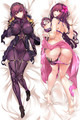 Scathach 18+ NSFW Dakimakura Body Pillow Kissenbezug Unzensiert