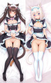 Chocola and Vanilla 18+ NSFW Dakimakura Housse de Coussin Corporel Non Censurée