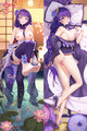 Raiden Shogun 18+ NSFW Dakimakura Body Pillow Kissenbezug Unzensiert