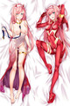 Zero Two 18+ NSFW Dakimakura Body Pillow Kissenbezug