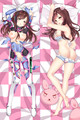 D Va 18+ NSFW Fodera per Dakimakura Cuscino Anime