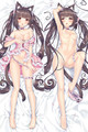 Chocola (Nekopara) 18+ NSFW Dakimakura Body Pillow Cover