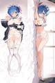 Rem (Re: Zero) 18+ NSFW Dakimakura Body Pillow Cover