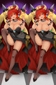 Funda de almohada corporal Dakimakura de Bowsette (Super Mario) 18+ NSFW