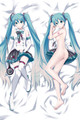 Hatsune Miku 18+ NSFW Funda de Dakimakura sin censura