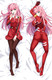 Zero Two (Darling in The Franxx) Dakimakura Body Pillow Cover