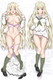 Kannagi Yuuri (Bishoujo Mangekyou) 18+ NSFW Dakimakura Body Pillow Cover Uncensored