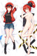 Red Blood Cell (Cells at Work) 18+ NSFW Dakimakura Body Pillow Cover Uncensored