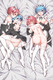 Rem and Ram (Re: Zero) 18+ NSFW Dakimakura Body Pillow Cover Uncensored