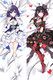 Seele Vollerei (Honkai Impact) Dakimakura Body Pillow Cover