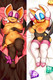 Rouge the Bat (Sonic) 18+ NSFW Dakimakura Body Pillow Cover