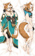 Gorou (Genshin Impact) Dakimakura Body Pillow Cover