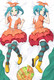 Yotsugi Ononoki (Bakemonogatari) Dakimakura Body Pillow Cover