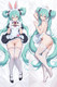 Hatsune Miku (Vocaloid) 18+ NSFW Dakimakura Body Pillow Cover