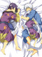Shinsuke Takasugi and Gintoki Sakata (Gintama) Dakimakura Body Pillow Cover