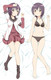 Yui Funami (YuruYuri) Dakimakura Body Pillow Cover