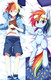 Rainbow Dash (My Little Pony) Dakimakura Body Pillow Cover