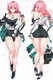 Tsukishiro Yanagi (Zenless Zone Zero) Dakimakura Body Pillow Cover