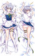 Sakuya Izayoi (Touhou Project) Dakimakura Body Pillow Cover