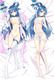 Aqua (KonoSuba) 18+ NSFW Dakimakura Body Pillow Cover
