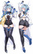 Eula (Genshin Impact) Dakimakura Body Pillow Cover
