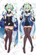 Sucrose (Genshin Impact) Dakimakura Body Pillow Cover