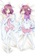 Rika Ichinose (Aokana Four Rhythm Across the Blue) Dakimakura Body Pillow Cover