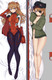 Asuka Langley (Neon Genesis Evangelion) Dakimakura Body Pillow Cover
