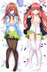 Miku and Nino Nakano (The Quintessential Quintuplets) 18+ NSFW Dakimakura Body Pillow Cover
