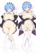 Rem (Re: Zero) 18+ NSFW Dakimakura Body Pillow Cover