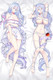 White Shiraori (So I'm a Spider So What) Dakimakura Body Pillow Cover