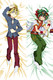 Sylvio Sawatari and Yuya Sakaki (Yu Gi Oh) Dakimakura Body Pillow Cover