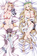 Claudia Levantine and Celestine (Kuroinu) 18+ NSFW Dakimakura Body Pillow Cover Uncensored