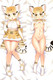 Tiger (Kemono Friends) 18+ NSFW Dakimakura Body Pillow Cover